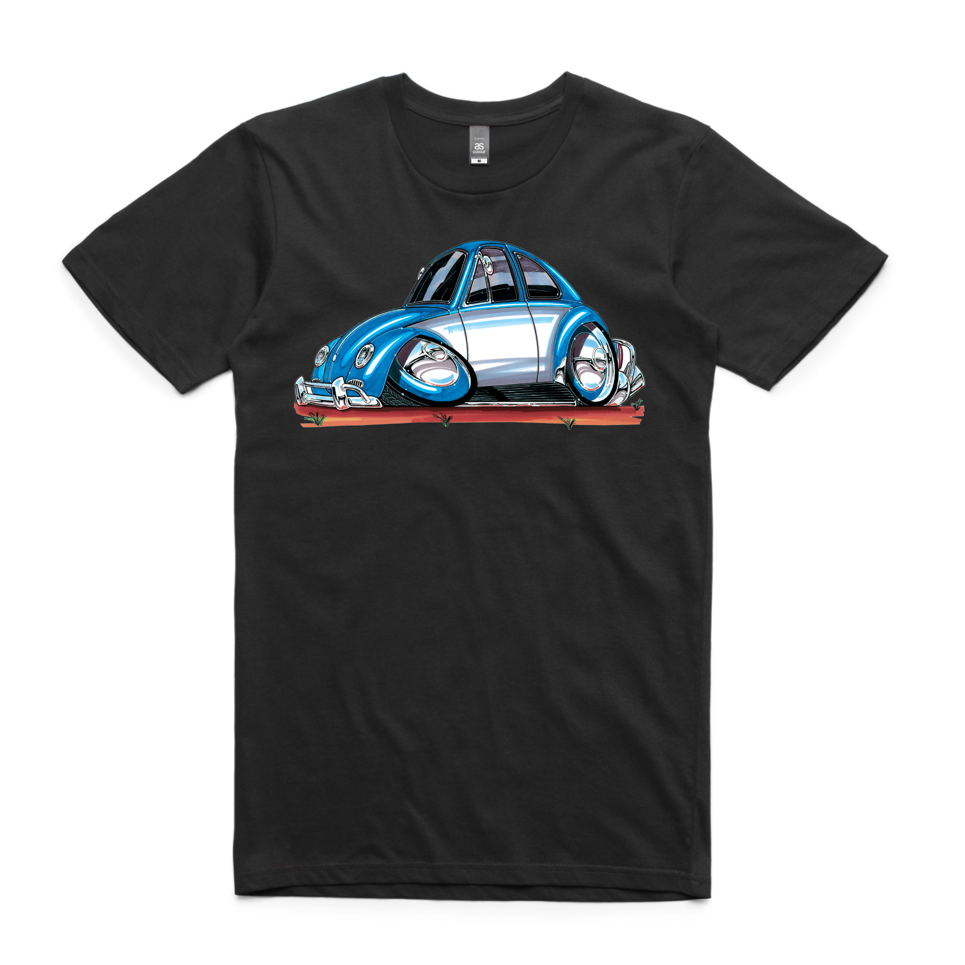 VW Beetle TShirt Mens Koolcarz