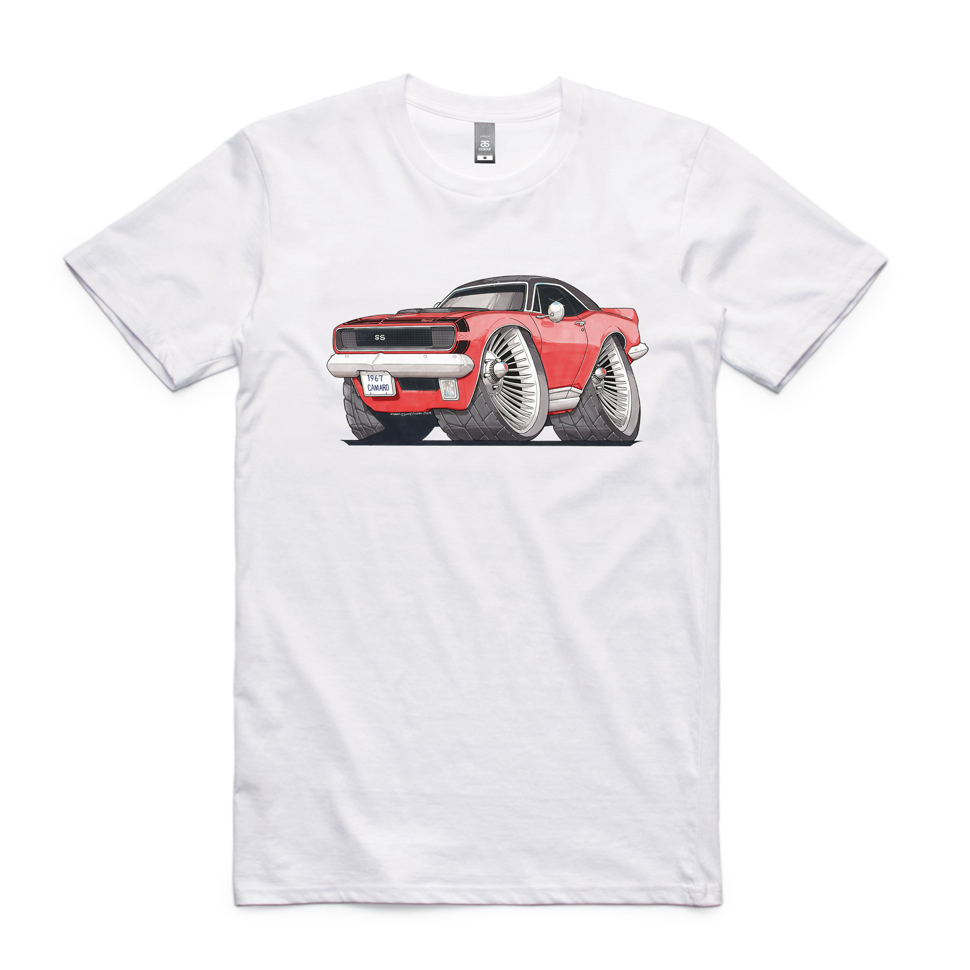 Chevrolet 67 Camaro T-shirt - Mens - Koolcarz