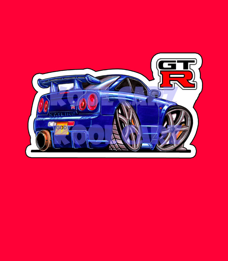 Autocollants Nismo Pour Jantes Skyline GT-R - Lot De 4 Décalcomanies Blanc Et Rouge Pour Roues, Pare-chocs, Ailes