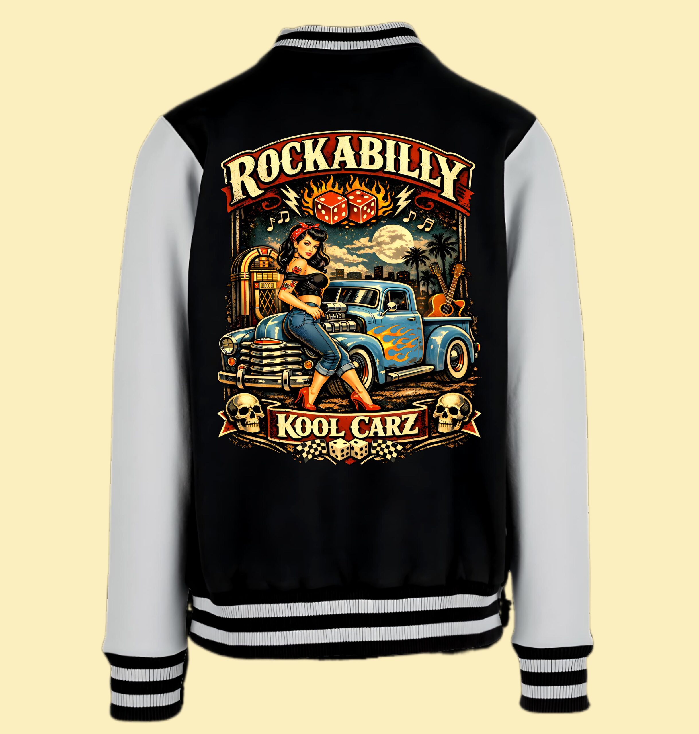 Rockabilly Chev Ute Ladies Jacket