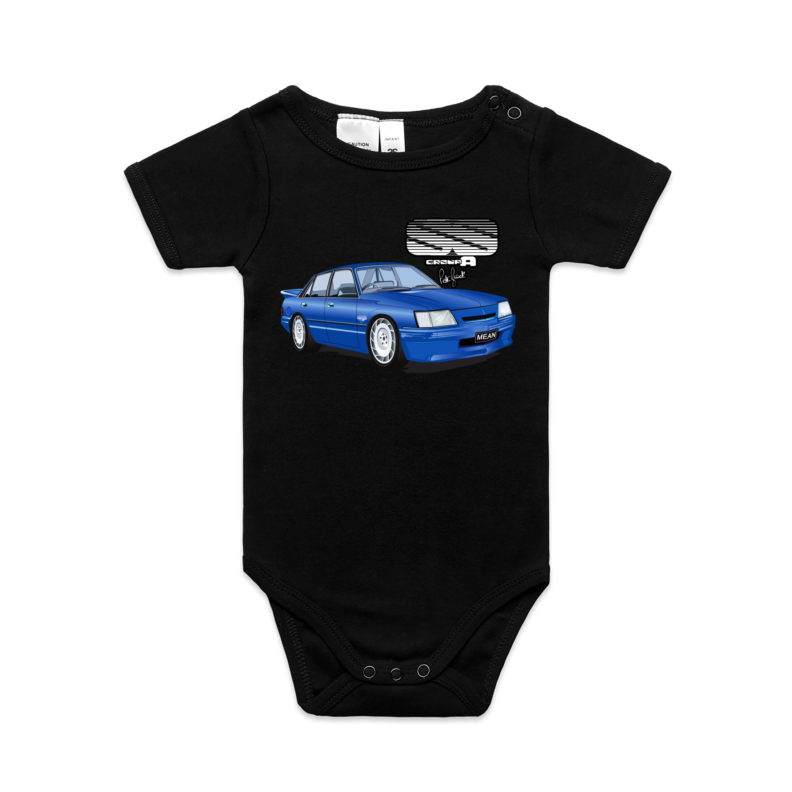 Holden VK Brock Kool Carz Baby Onesie