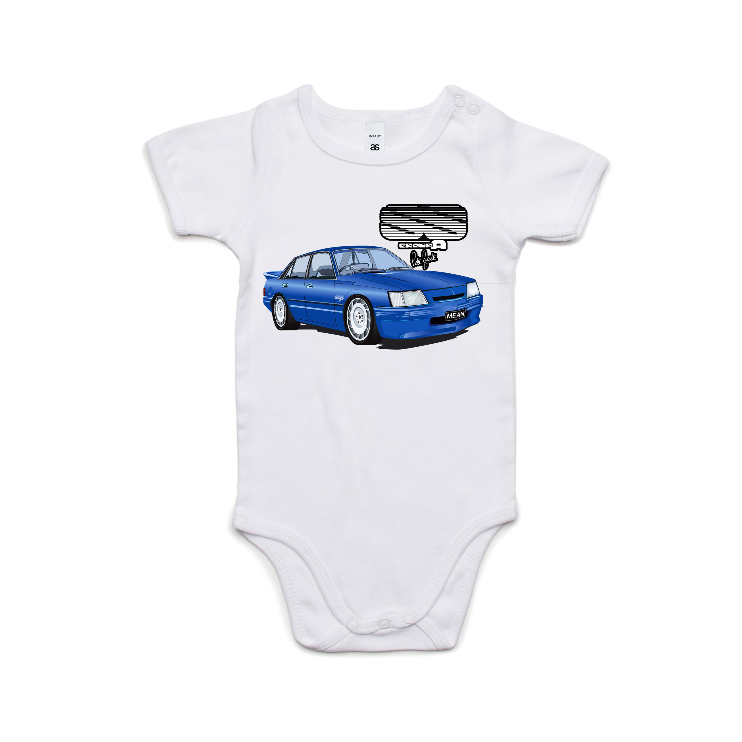 Holden VK Brock Kool Carz Baby Onesie - Image 2