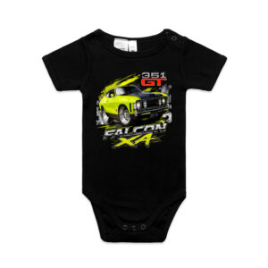 Ford XA Coupe GT Kool Carz Baby Onesie