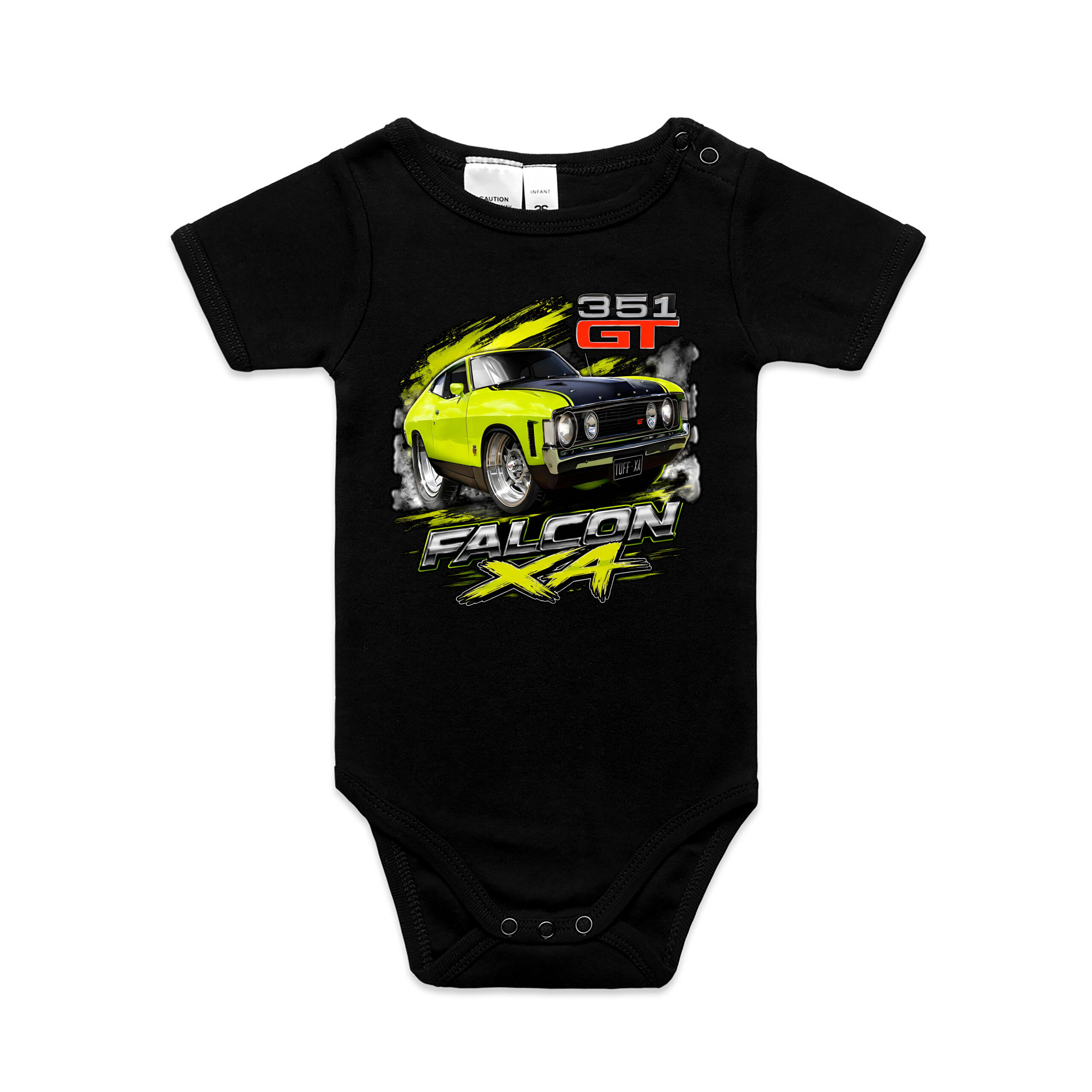 Ford XA Coupe GT Kool Carz Baby Onesie