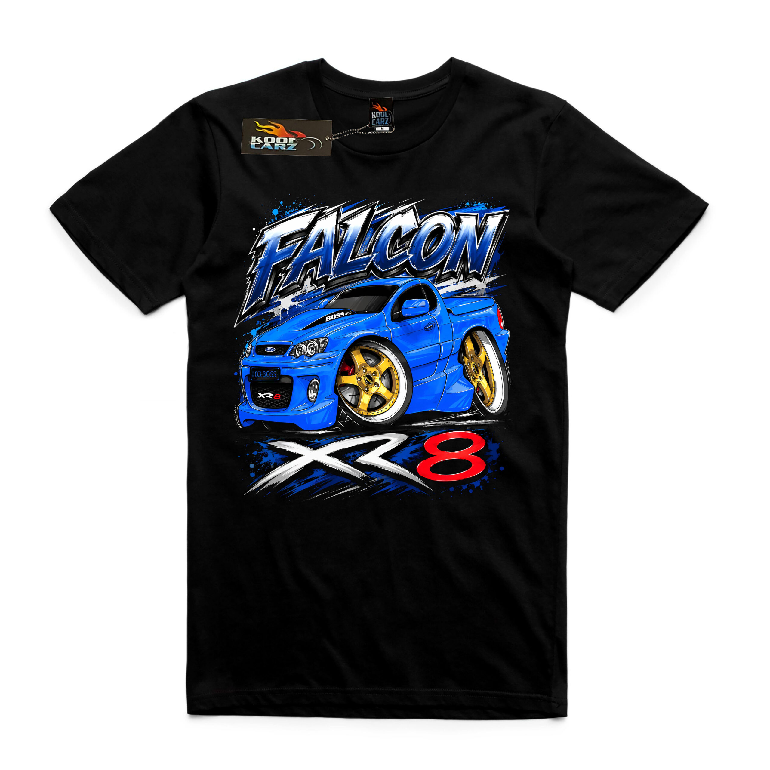 Ford Ba Falcon XR8 Ute Kool Carz Tee