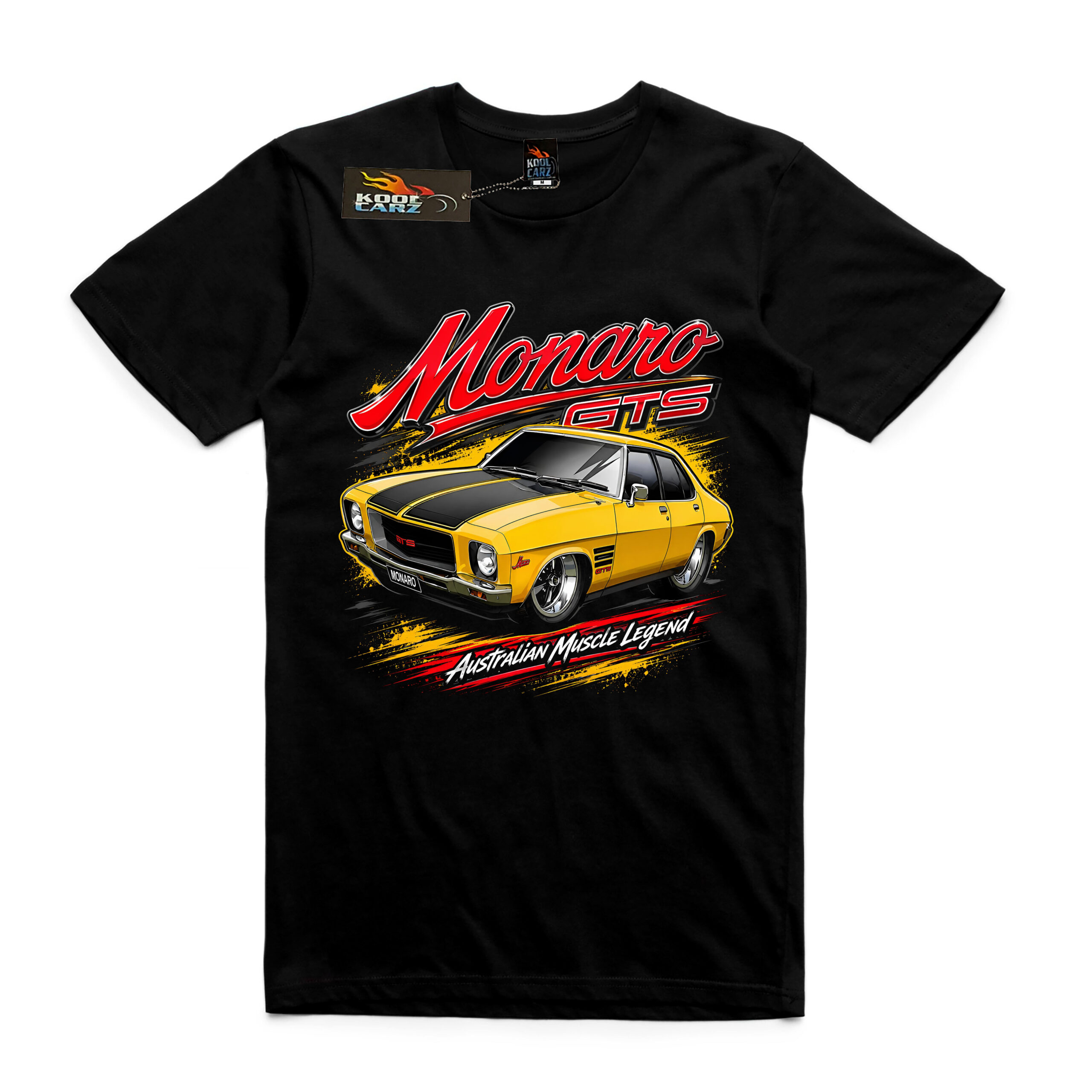 Holden Monaro HQ Yellow Kool Carz Tee