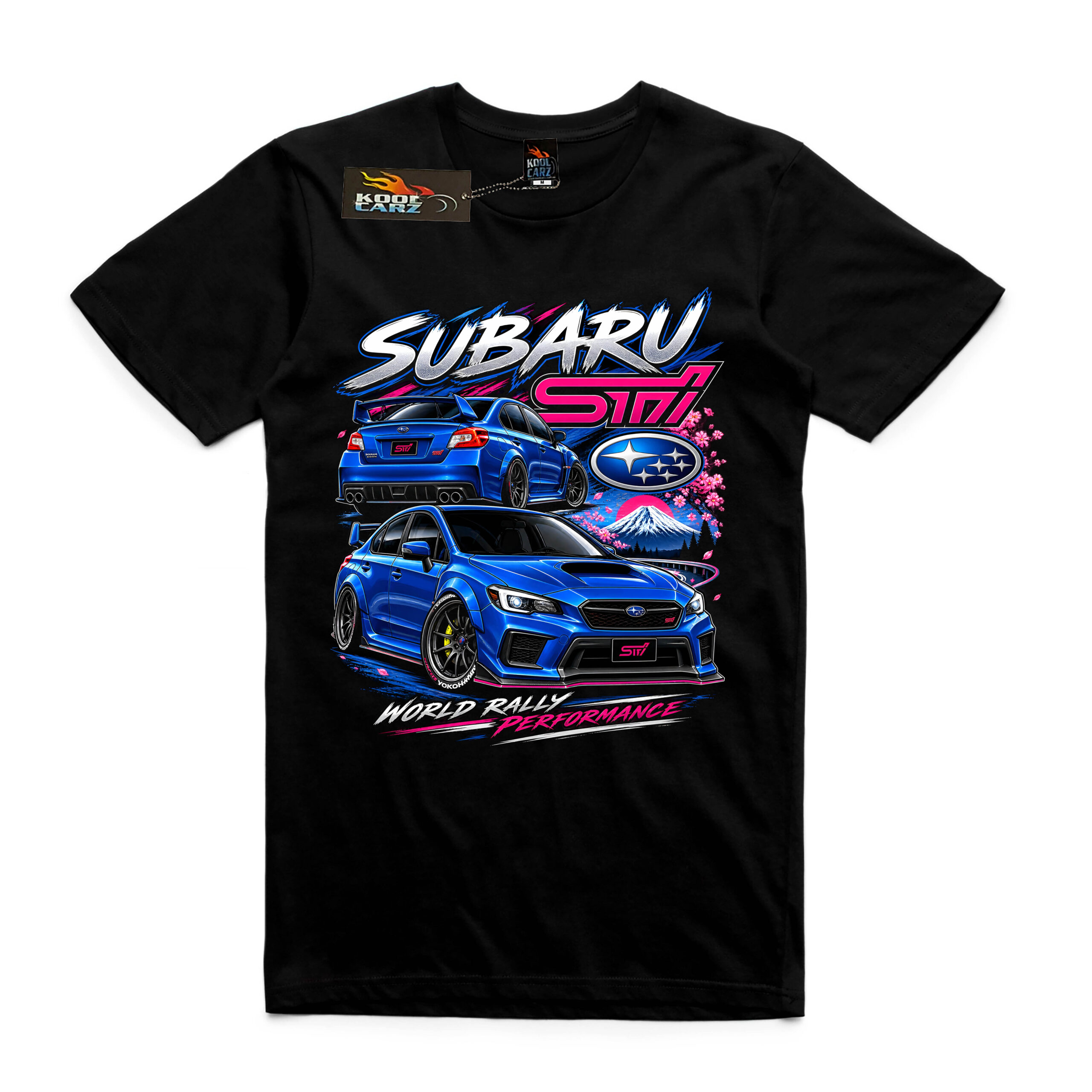 Subaru Impresser STI WRX Kool Carz Tee