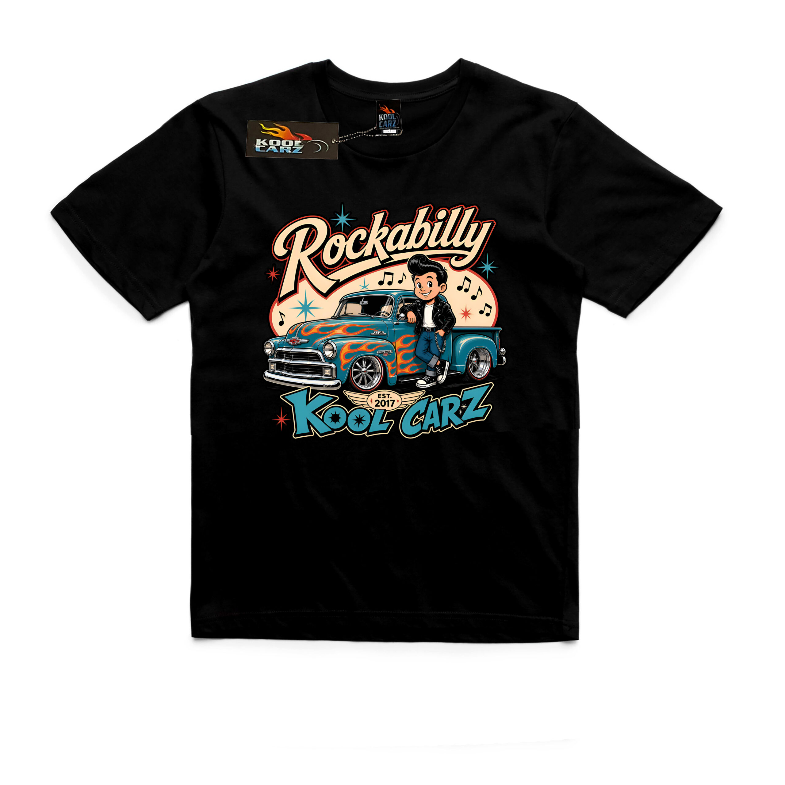 Chevy Rockabilly Truck Kids Tee